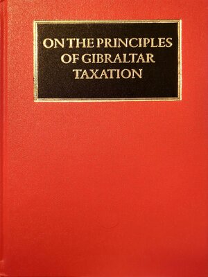 cover image of On the Principles of Gibraltar Taxation